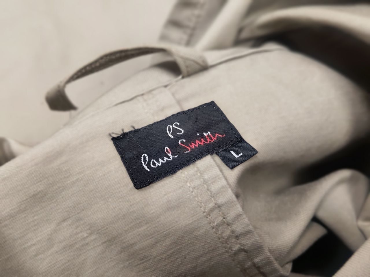 Paul Smith Vintage Paul Smith Design Double-breasted Canvas coat Jacket Size US L / EU 52-54 / 3 - 14 Thumbnail