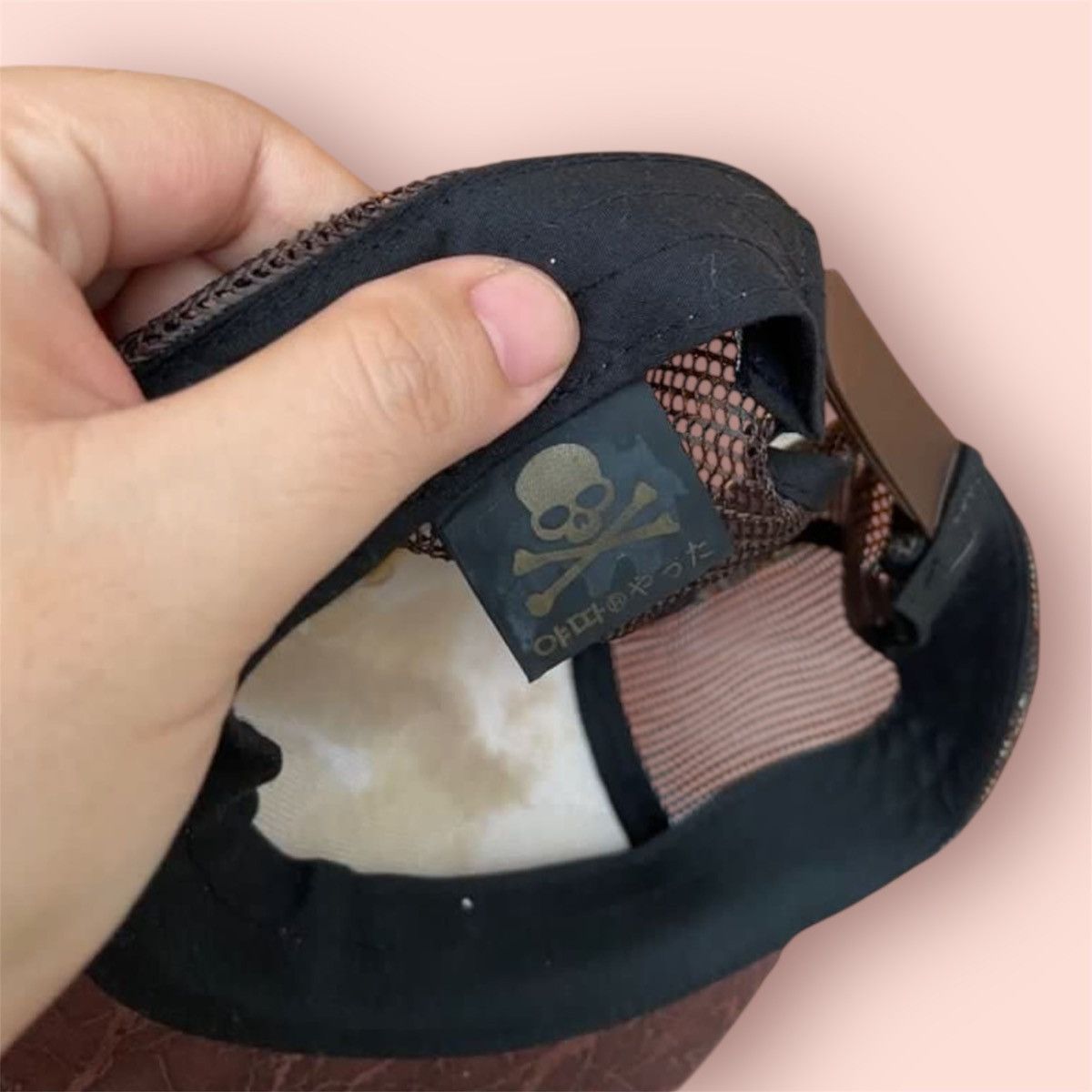 Seditionaries VINTAGE Y2k JAPAN BIG SKULL TRUCKER HAT Size ONE SIZE - 4 Thumbnail