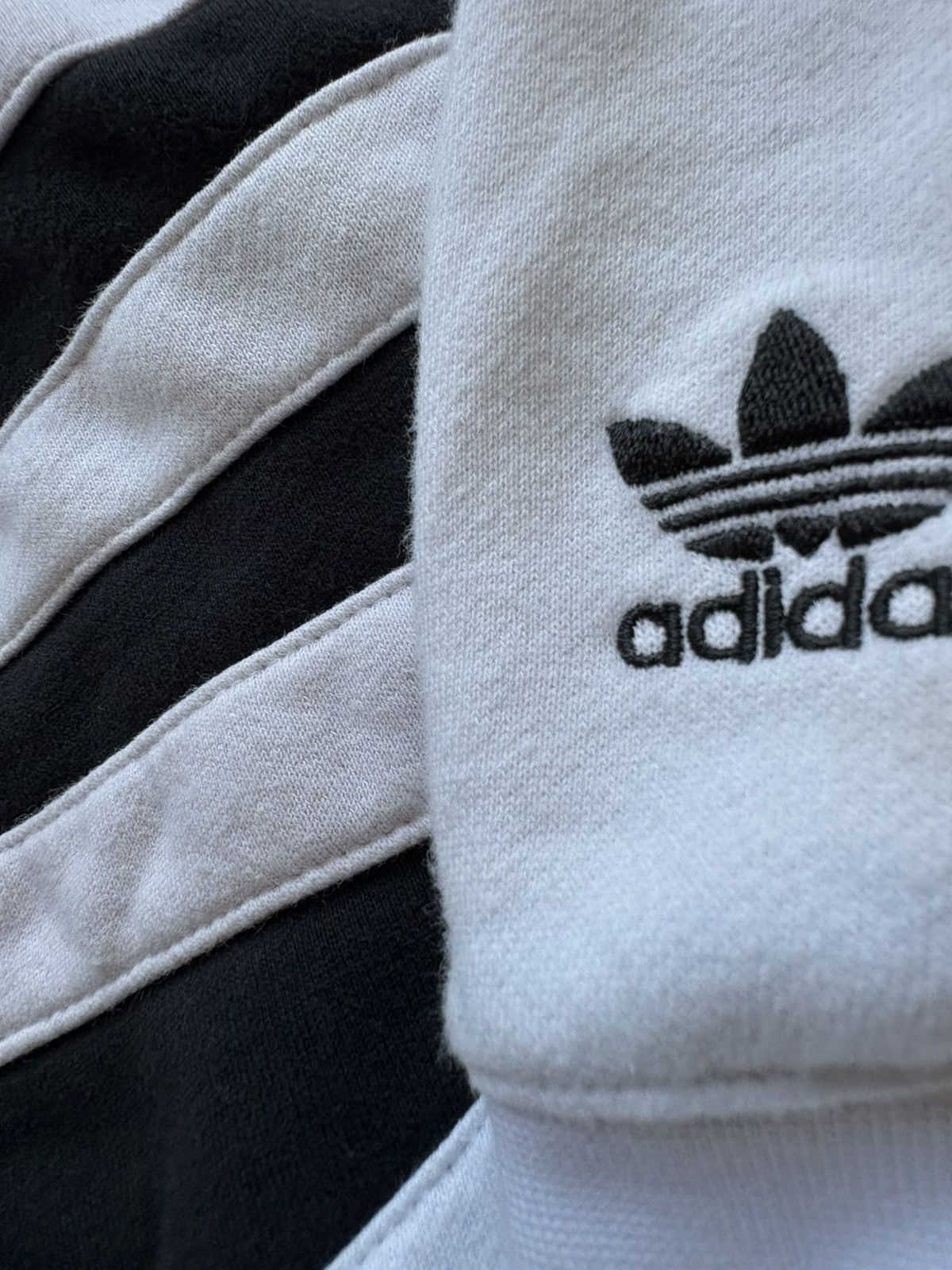 Adidas VINTAGE Adidas Shell-Top Hoodie Size US M / EU 48-50 / 2 - 2 Thumbnail