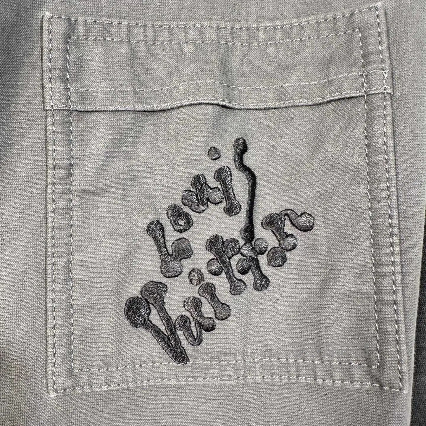 Louis Vuitton LV 2023 Tool Embroidered Cargo Jacket. Size US XL / EU 56 / 4 - 2 Thumbnail