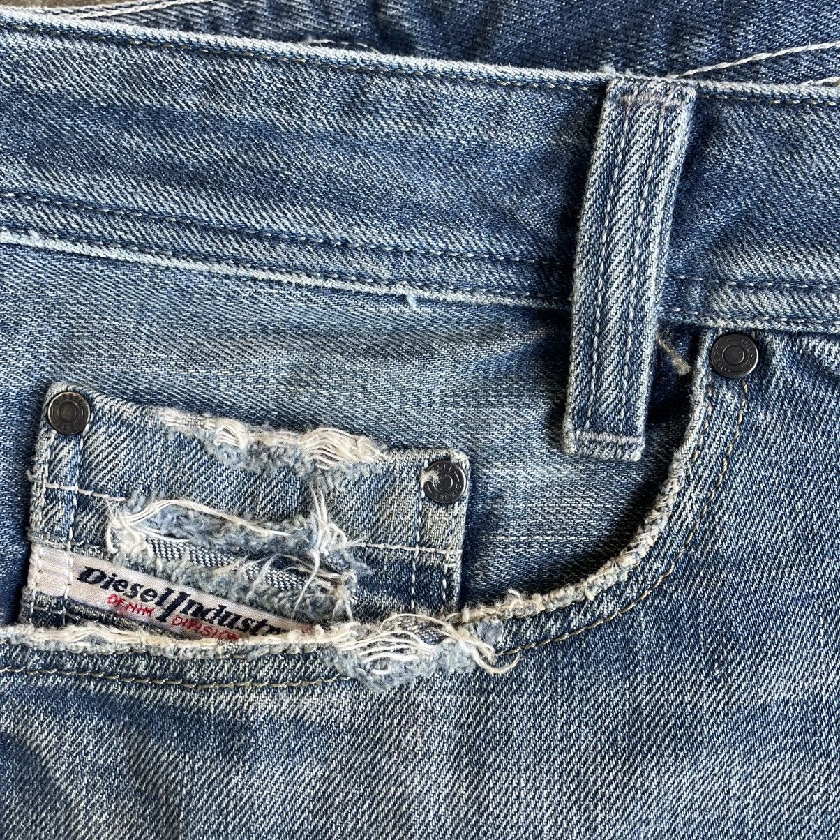 Diesel 🔥Vintage Diesel Kajo Stoned Washed Ripped Distress Jeans Size US 36 / EU 52 - 10 Thumbnail
