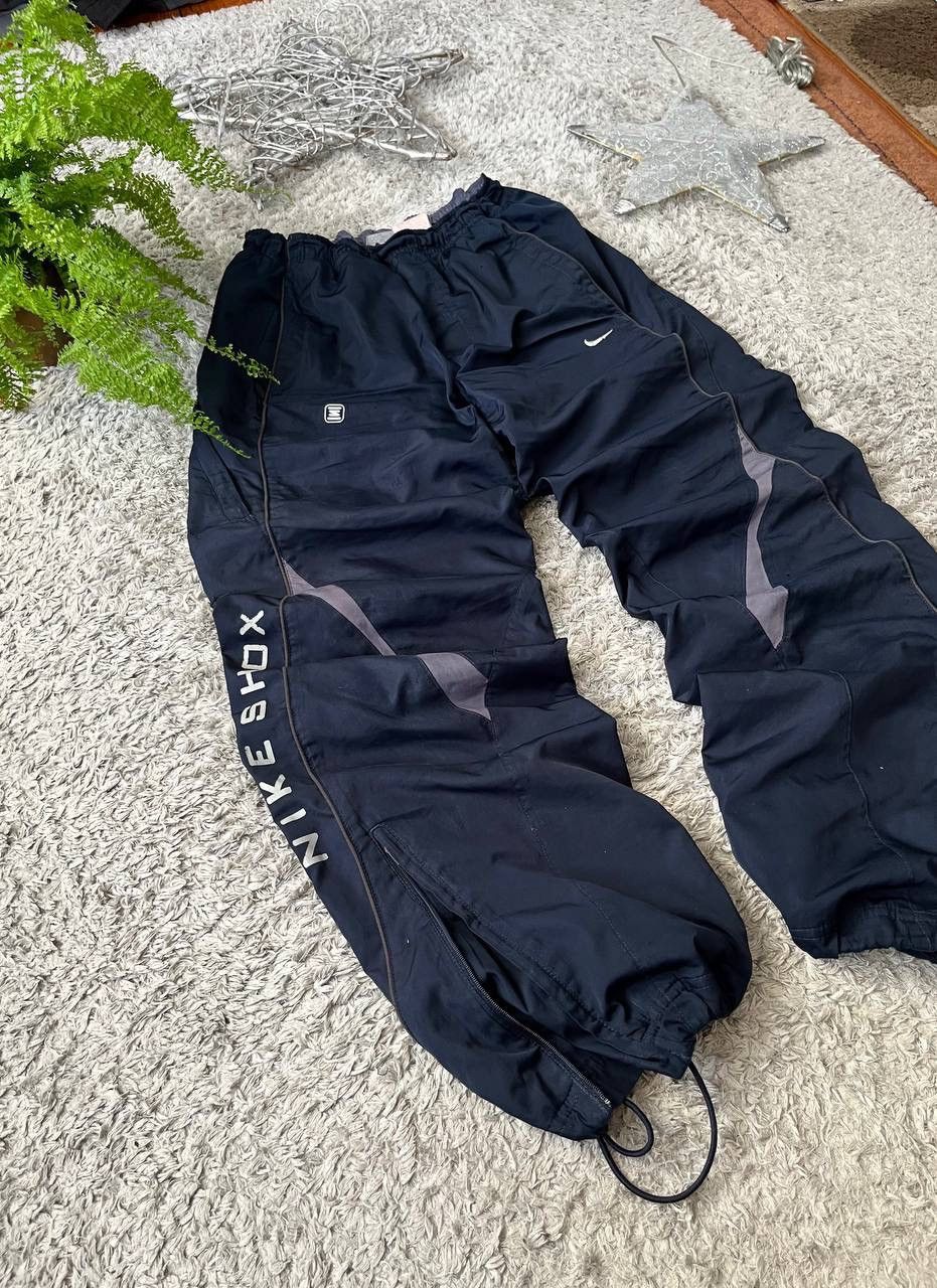 Nike × Vintage 00s Nike Vintage Track Pants Streetwear Big Logo Rare Size US 31 - 4 Thumbnail