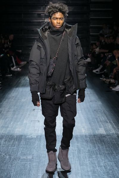White Mountaineering White Mountaineering - Wool Goretex Down Jacket AW 18 Runway Size US S / EU 44-46 / 1 - 1 Thumbnail