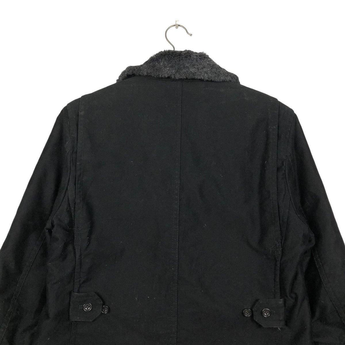 Japanese Brand 🔥VINTAGE CHORE JACKET MONSIUER NICOLE MINK FUR BLANKET Size US M / EU 48-50 / 2 - 11 Thumbnail