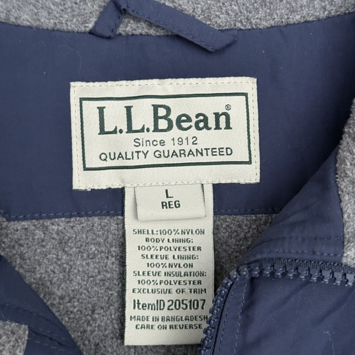 L.L. Bean Vintage 90s L.L.Bean Windbreaker Fleece Zip Up Jacket Y2K Size US L / EU 52-54 / 3 - 5 Thumbnail