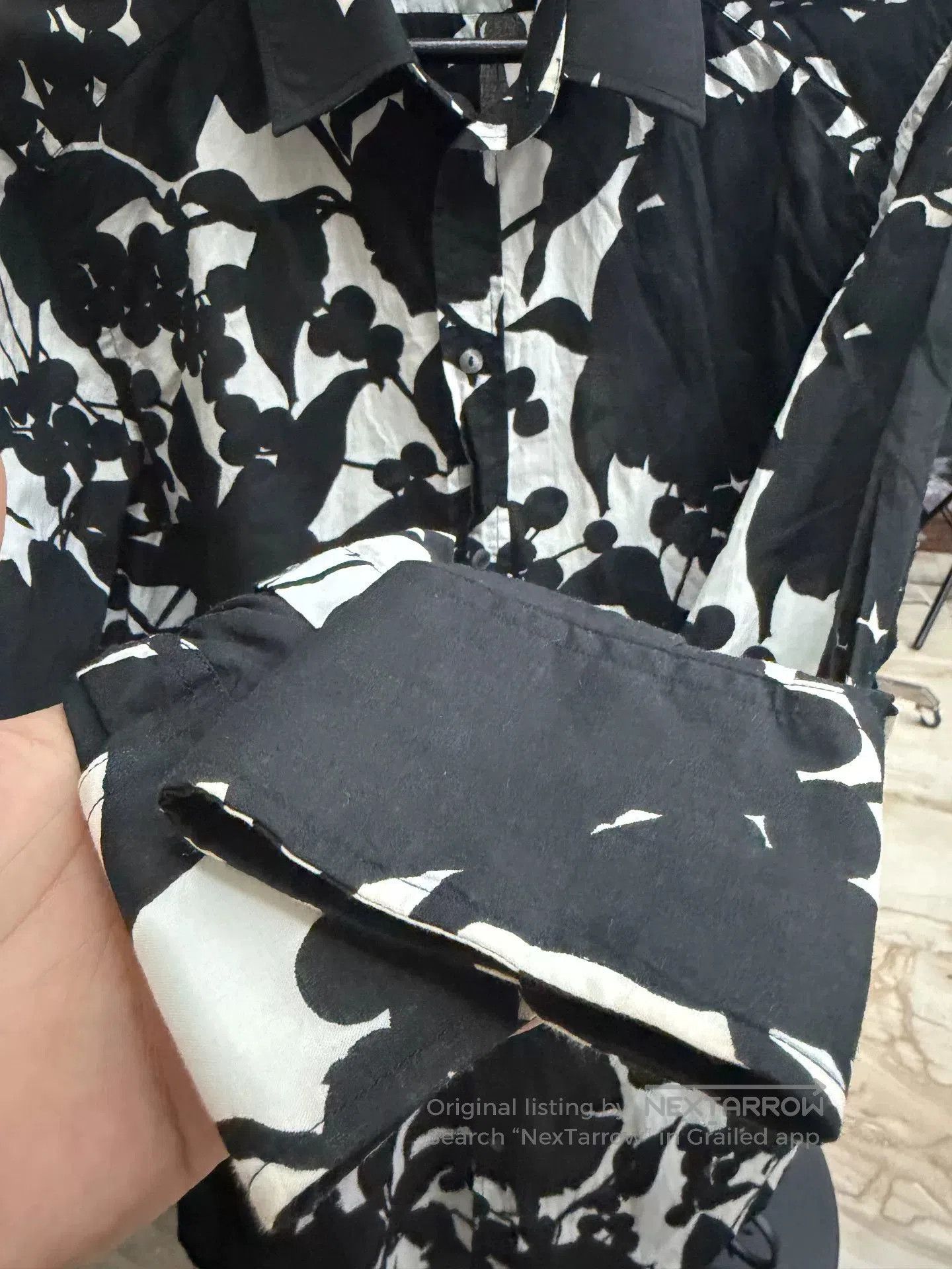 Dolce & Gabbana Dolce & Gabbana Men's Floral Shirt. Size US XXS / EU 40 - 6 Thumbnail