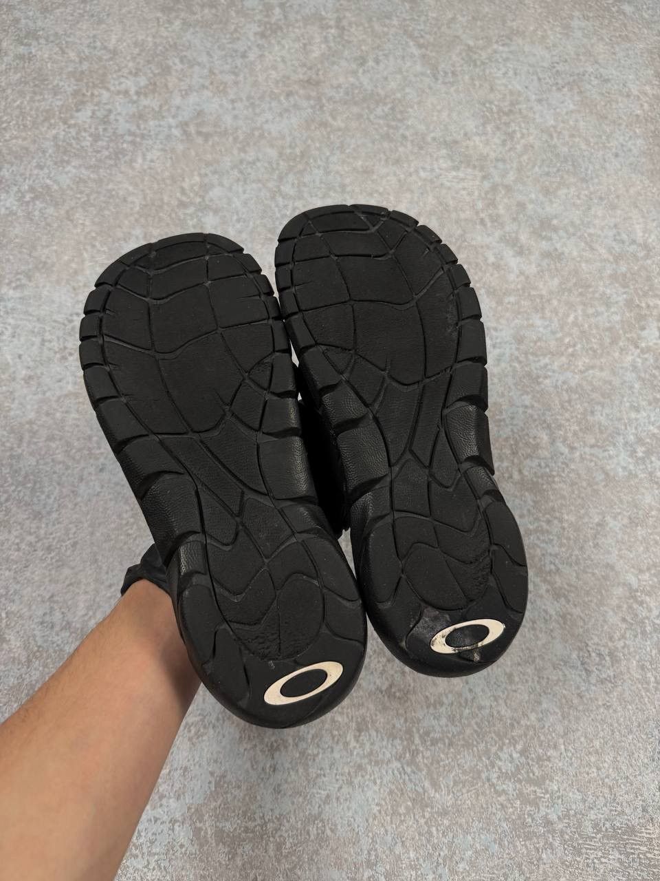 Oakley Oakley Vintage Black Opium Style Slippers 26cm Size US 8.5 / EU 41-42 - 4 Thumbnail