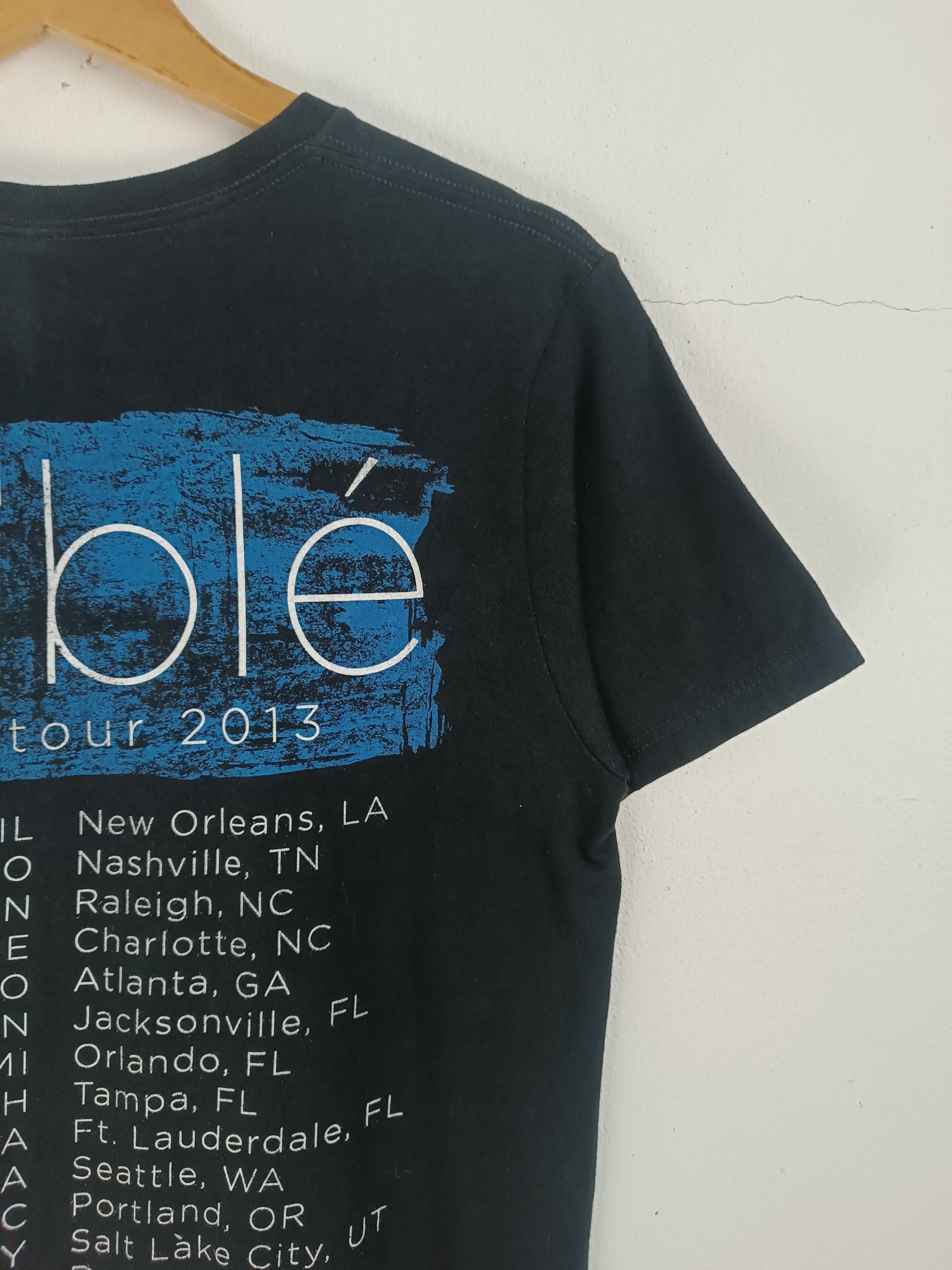 Vintage VINTAGE 2013 MICHAEL BUBLE WORLD TOUR TWAIN SINATRA ELVIS Size US M / EU 48-50 / 2 - 11 Thumbnail