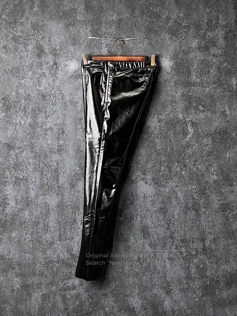 Rick Owens Rick Owens Black Leather Pants. Size US 38 / EU 54 - 7 Thumbnail