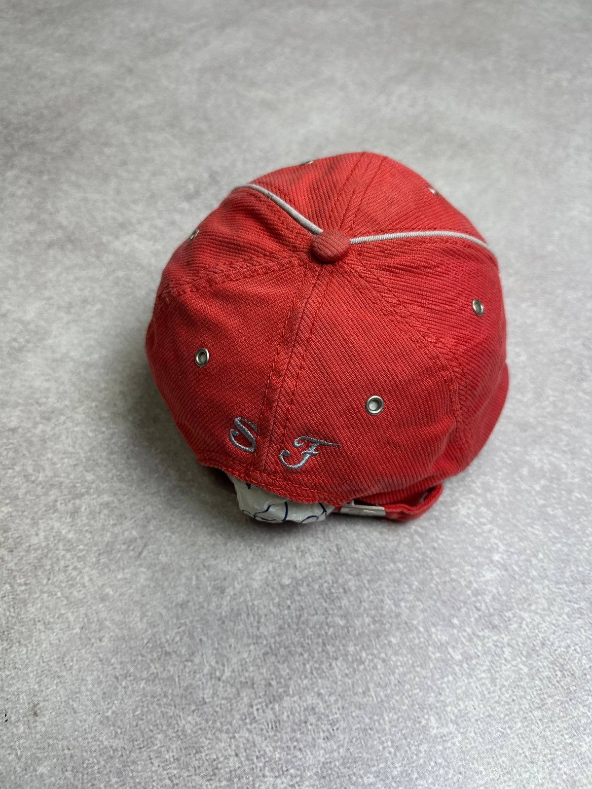 Ferrari Vintage 90s Ferarri F-1 Schumacher Racing Cap Os Size ONE SIZE - 3 Thumbnail