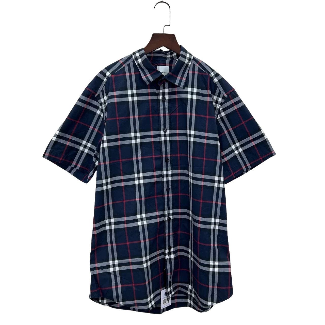 Burberry Burberry Check Short Sleeve Shirt Size L Size US L / EU 52-54 / 3 - 1 Thumbnail