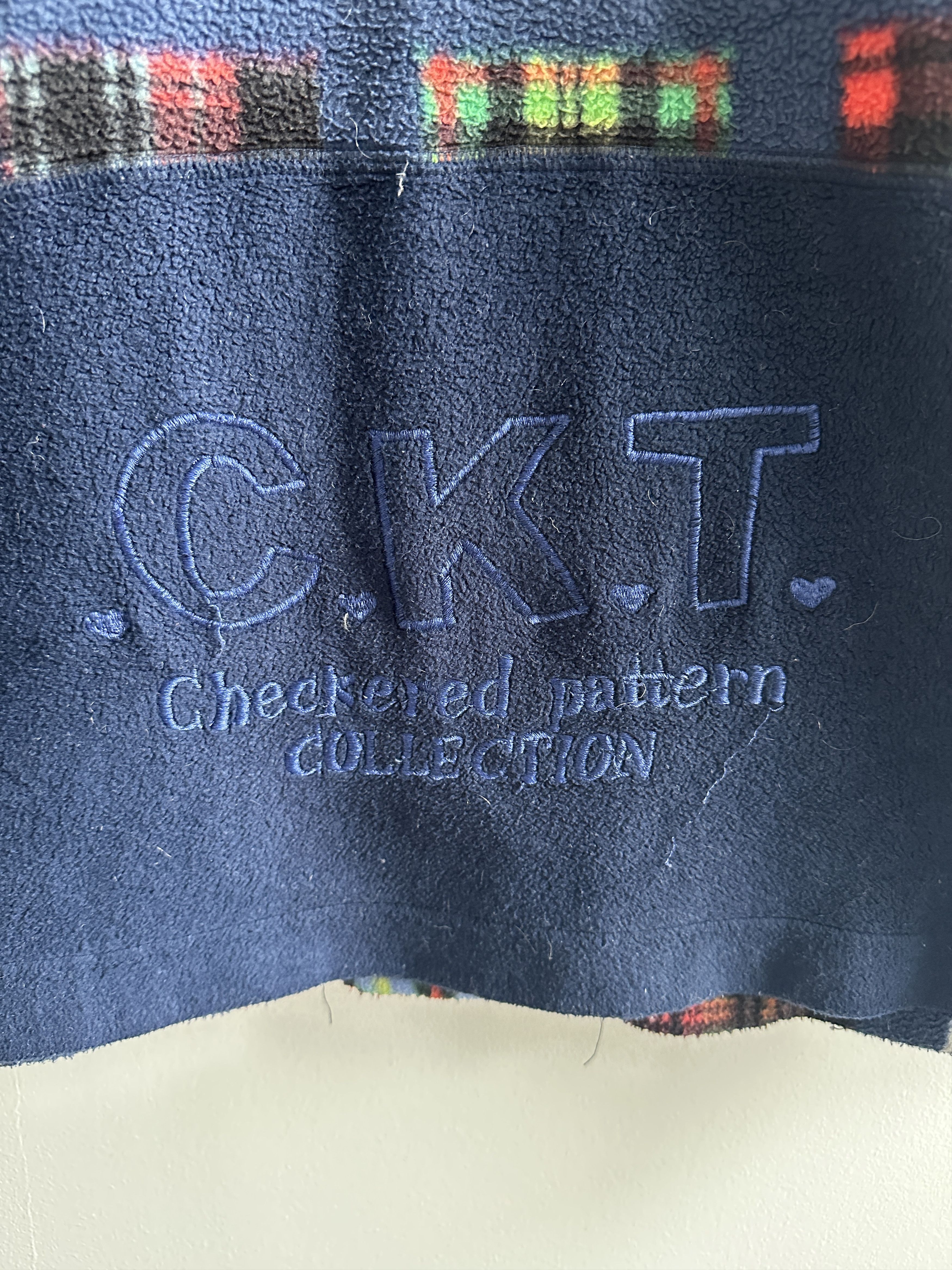 Japanese Brand × Vintage Cooktown Collection Checkered Fleece Zip-Up Size US XL / EU 56 / 4 - 5 Thumbnail
