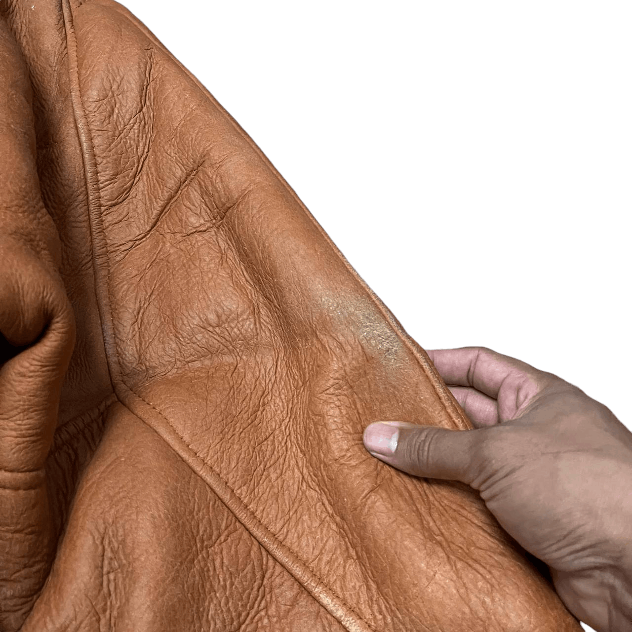 Leather Vintage Hugo Bugati Milano Shearling Leather Jacket Size US M / EU 48-50 / 2 - 7 Thumbnail