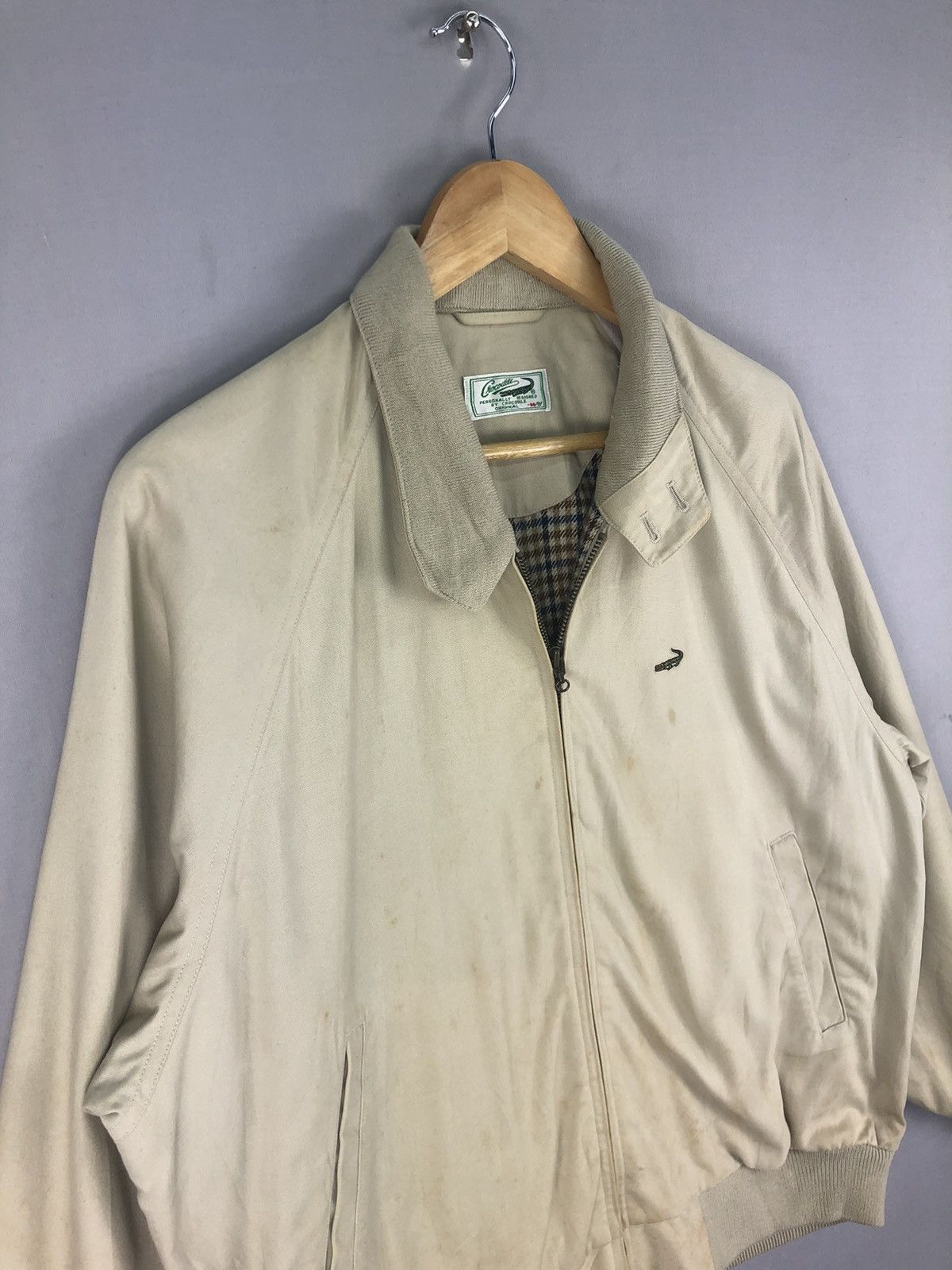 Japanese Brand × Vintage Vintage 90's Crocodile Casual Work Jacket Size US M / EU 48-50 / 2 - 2 Thumbnail