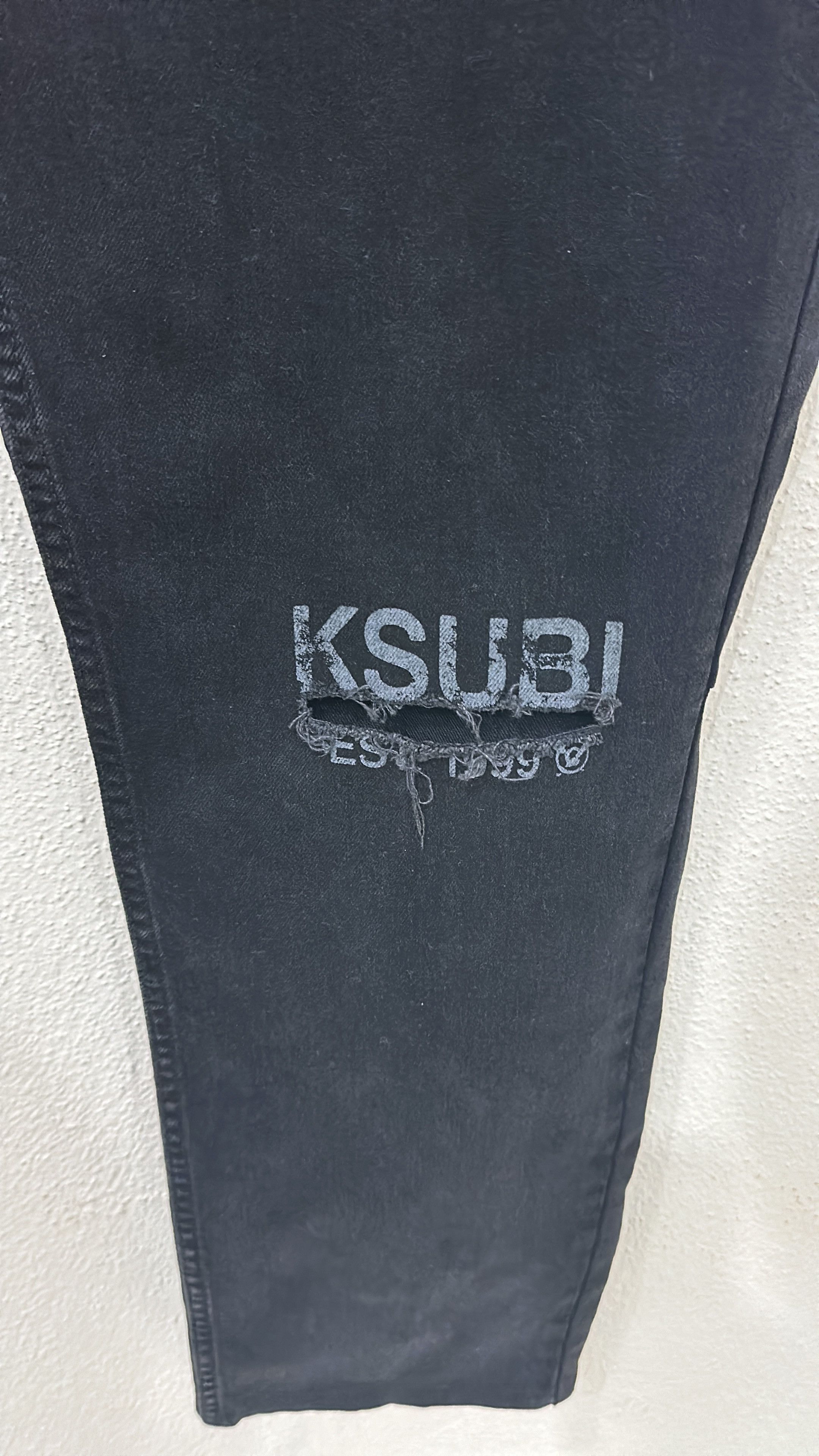 Ksubi Ksubi Chitch Laid Black Est Jean Size 38 Size US 38 / EU 54 - 3 Thumbnail