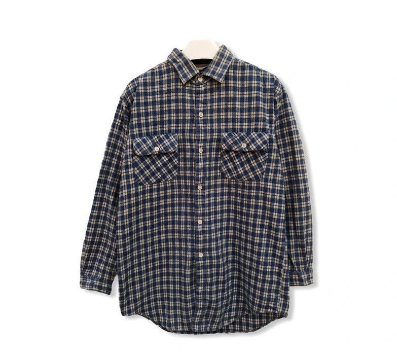image of One Step Plaid Tartan Flannel Shirt, Men's (Size Small)