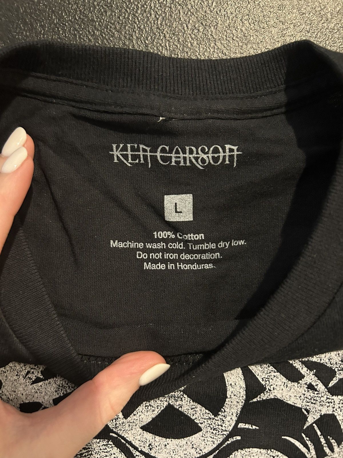 Ken Carson RARE Ken Carson EU Tour Tee - Size L Size US L / EU 52-54 / 3 - 3 Thumbnail