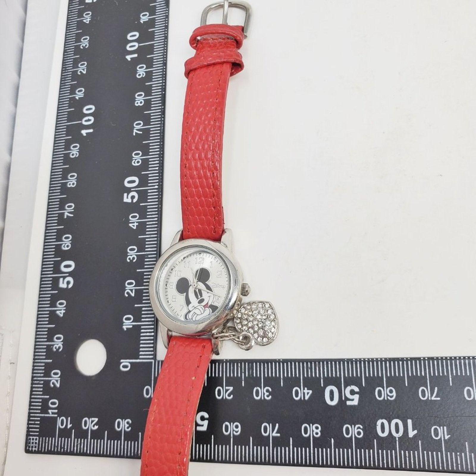 Disney Disney Mickey Mouse Charm Watch Sparkling Rhinestones Size ONE SIZE - 13 Thumbnail