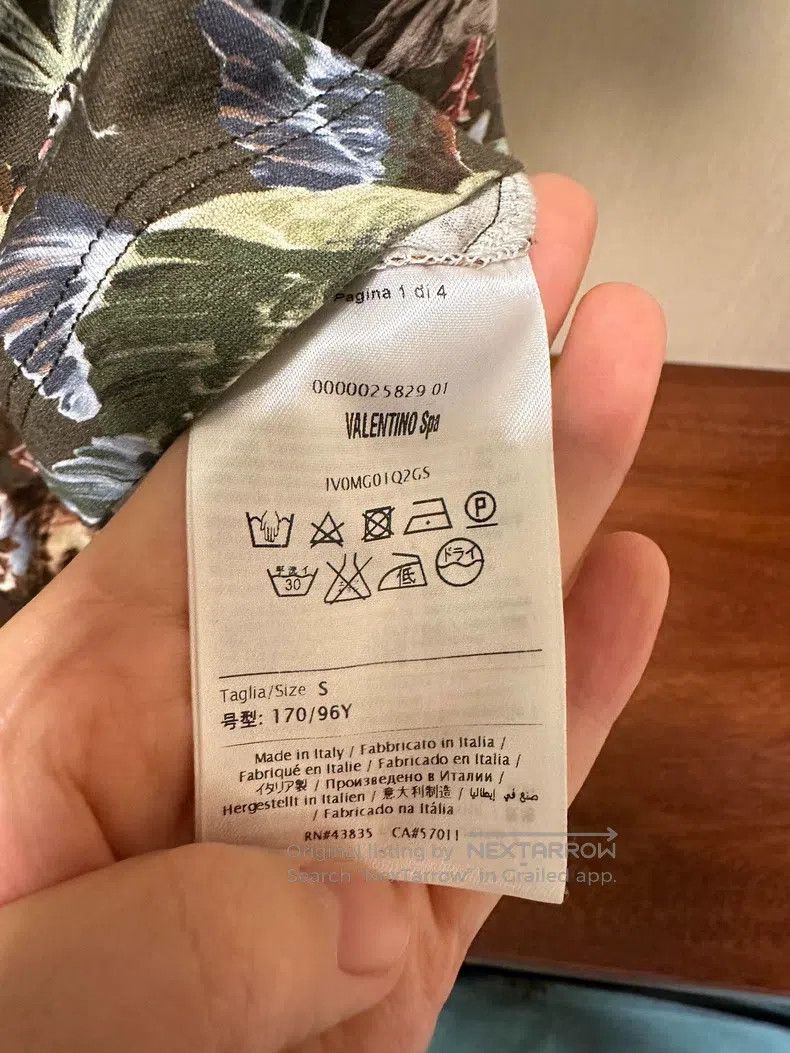 Valentino Valentino T-shirt Size US S / EU 44-46 / 1 - 5 Thumbnail