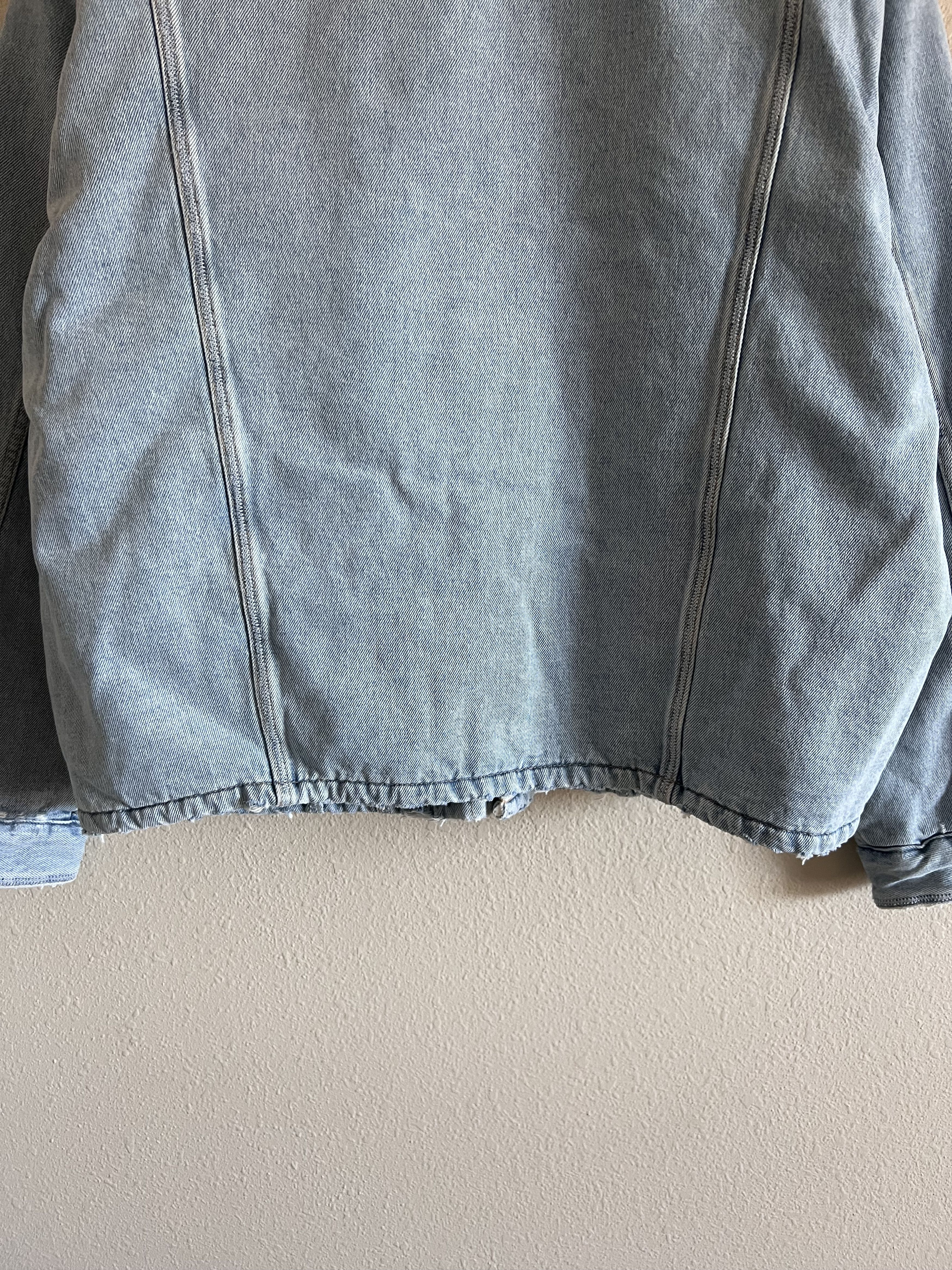 ERL × Levi's ERL Levi's Denim Sherpa Lined Trucker Jacket Size US XL / EU 56 / 4 - 8 Thumbnail