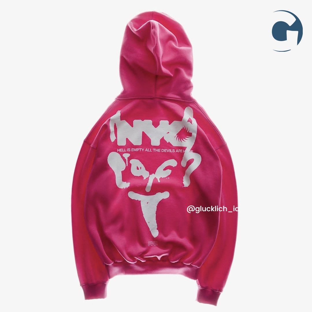 トップス UVU TRAINING CLUB Hoodie UVU Unisex Training Club Hoodie Pink NYC Graphic Size XS | eBay