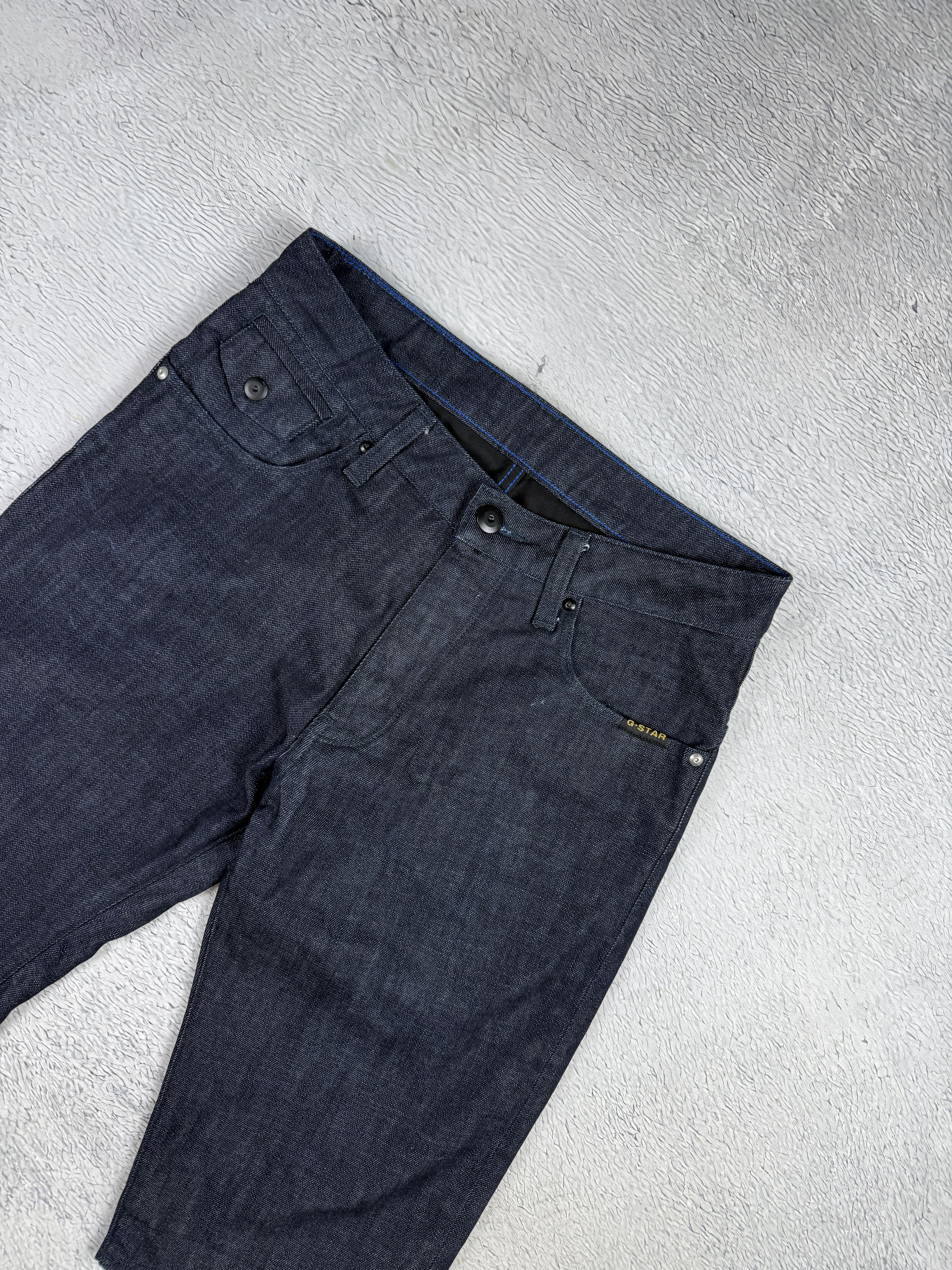 G-Star G-Star Raw Denim Shorts RS Morris Tapered 1/2 Blue Casual Size US 30 / EU 46 - 4 Thumbnail