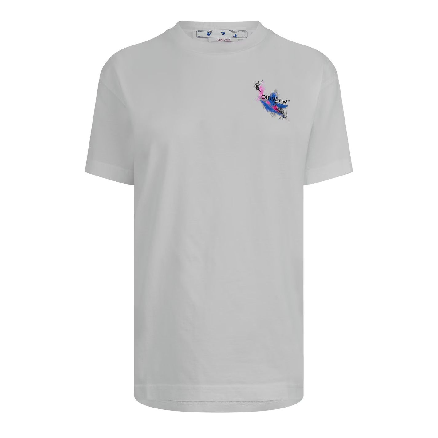 Off-White o1g2r1mq1224 T Shirt in White Size XS / US 0-2 / IT 36-38 - 1 Thumbnail