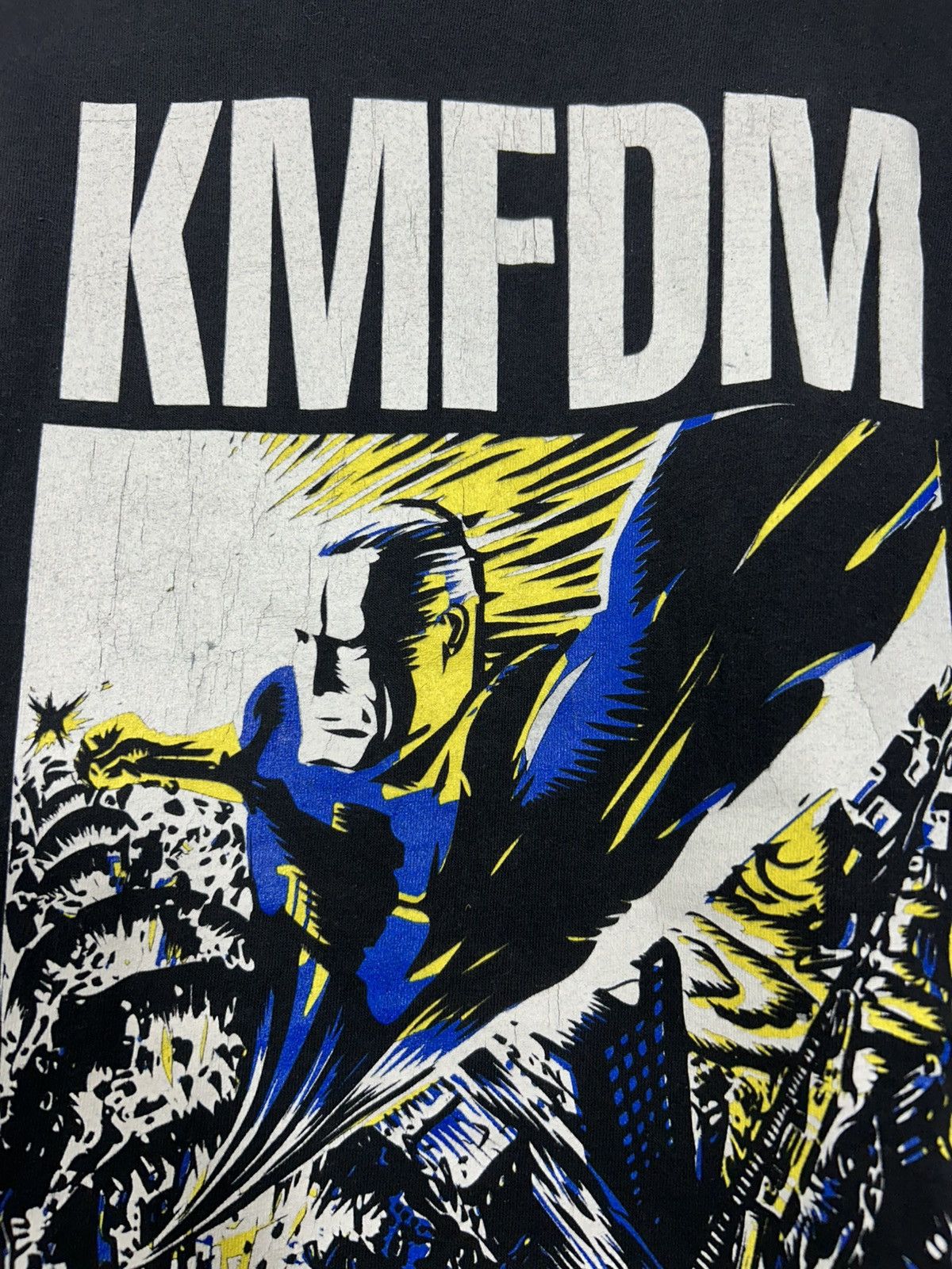 Band Tees × Vintage 1996 KMFDM Xtort RIP the system! Size US XL / EU 56 / 4 - 3 Thumbnail