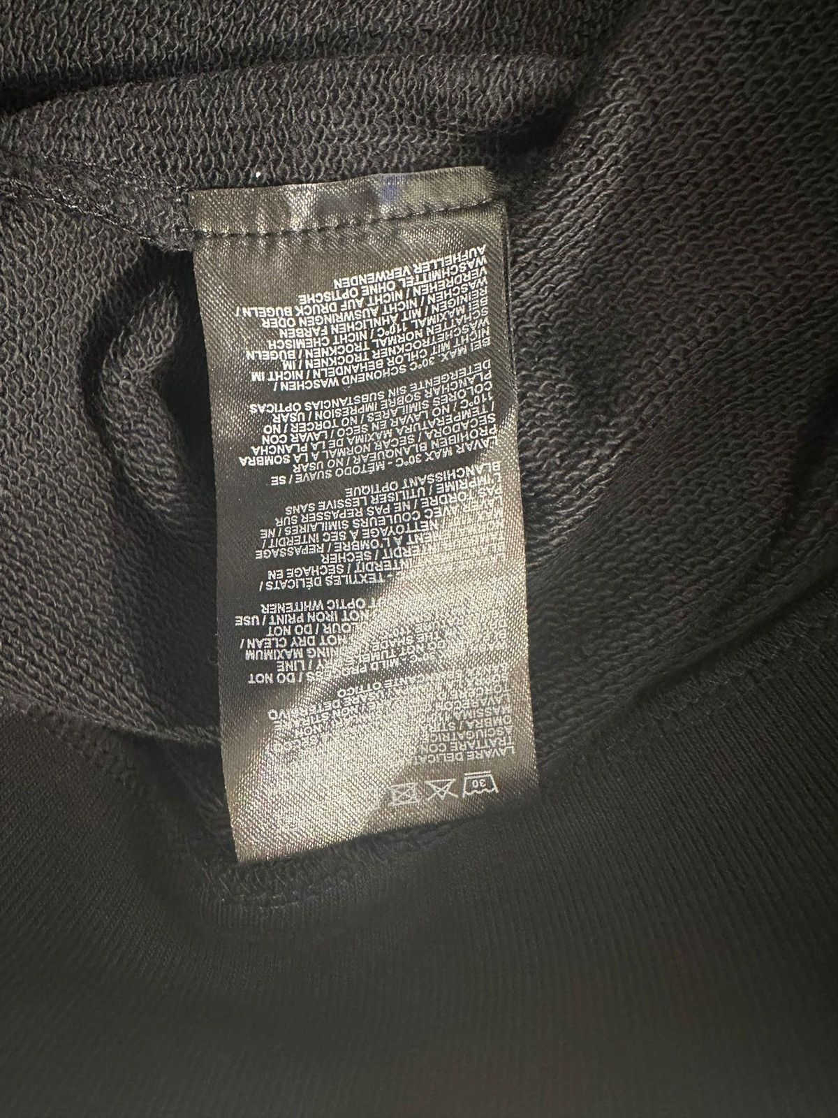 Raf Simons Raf Simons “Grimcrawler” Slogan-Print Layered Hoodie Size US M / EU 48-50 / 2 - 4 Thumbnail