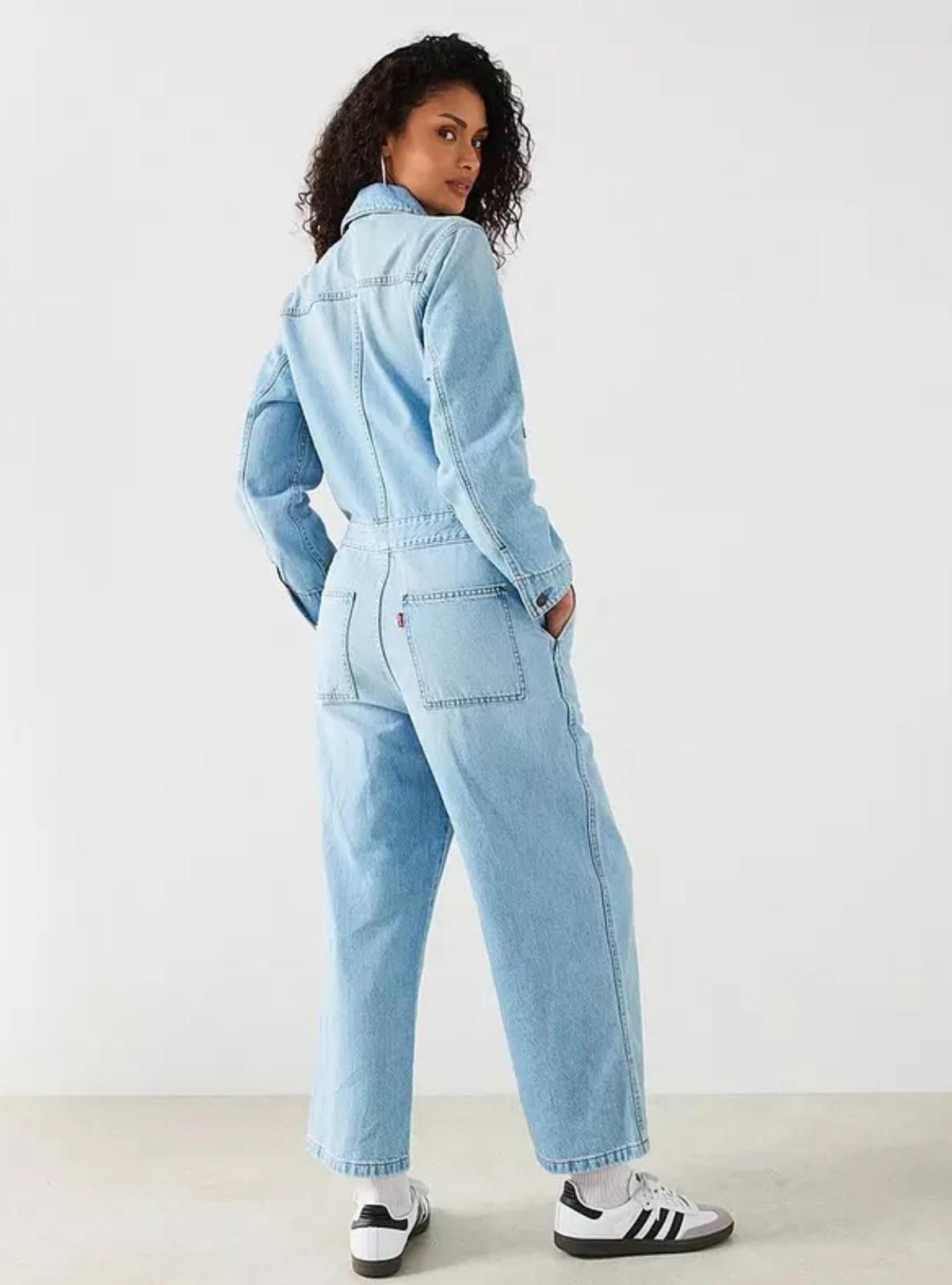 Levi's Levi's Iconic overall jumpsuit light blue denim Size S/8 New Size 27" / US 4 / IT 40 - 5 Thumbnail