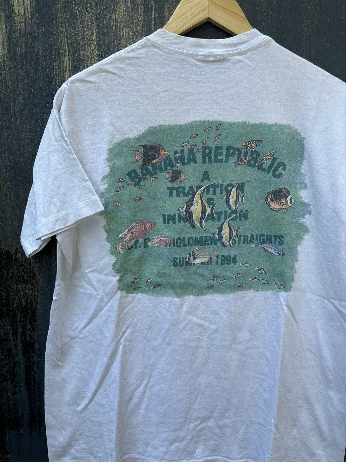 Banana Republic RARE! Vintage 90’s Banana Republic Art Tees Size US L / EU 52-54 / 3 - 3 Thumbnail