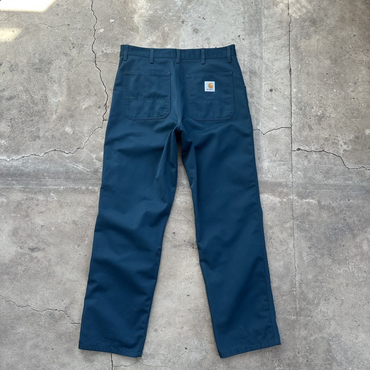 Carhartt Wip Carhartt simple pants loose fit baggy vintage Size US 33 - 1 Thumbnail