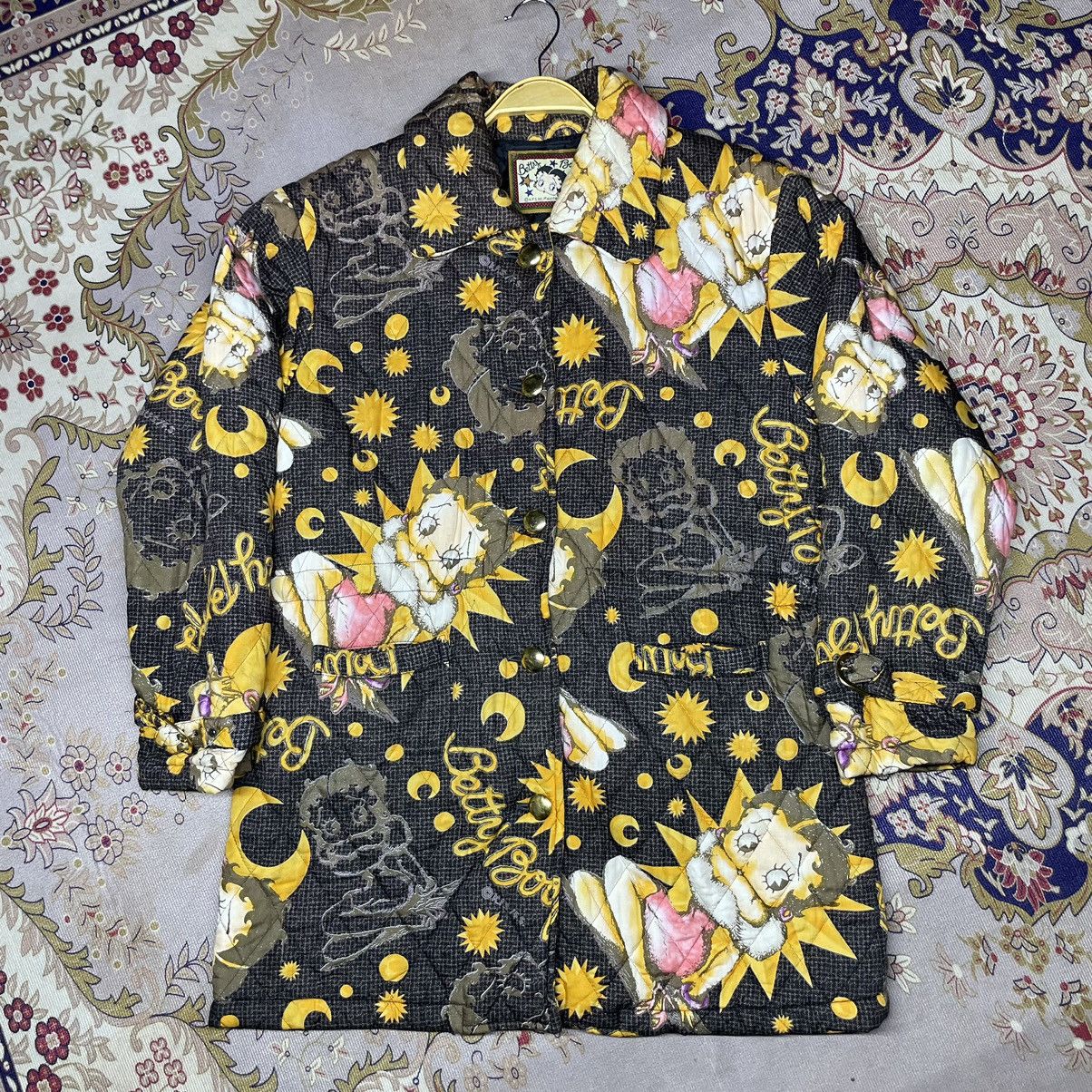 Vintage Vintage Betty Boop Fully Print Jacket Size US M / EU 48-50 / 2 - 3 Thumbnail