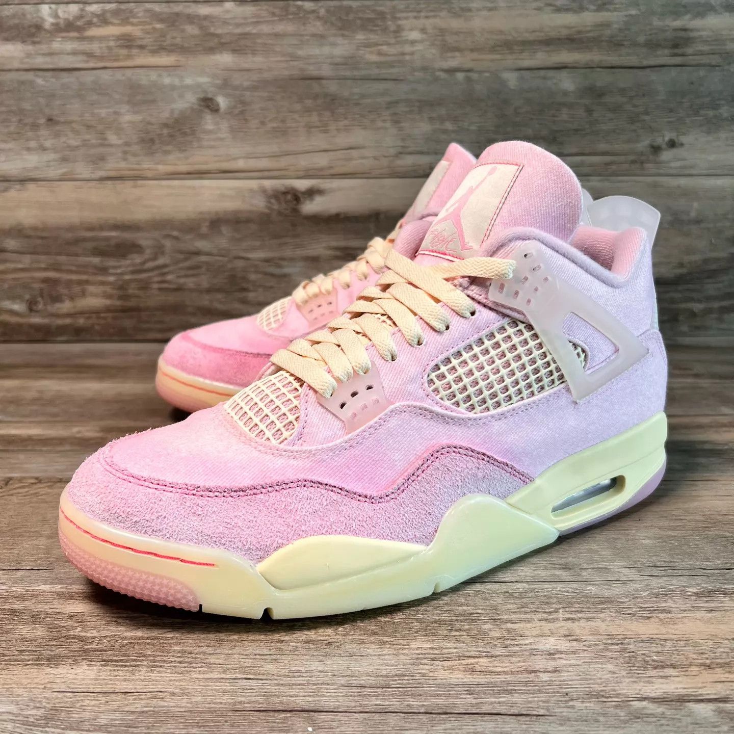 Nike Air Jordan 4 Denim Pink Iced Carmine 45.5 99 New Size US 12.5 / EU 45-46 - 1 Thumbnail