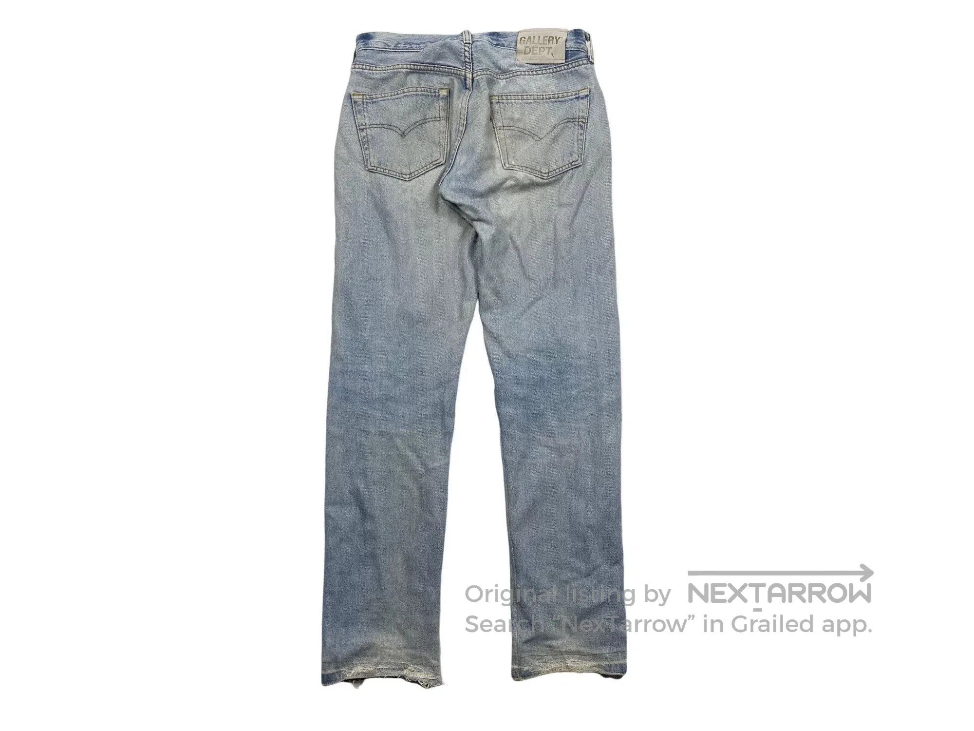 Gallery Dept. Gallery Dept. 5001 Washed Blue Jeans. Size US 30 / EU 46 - 2 Thumbnail
