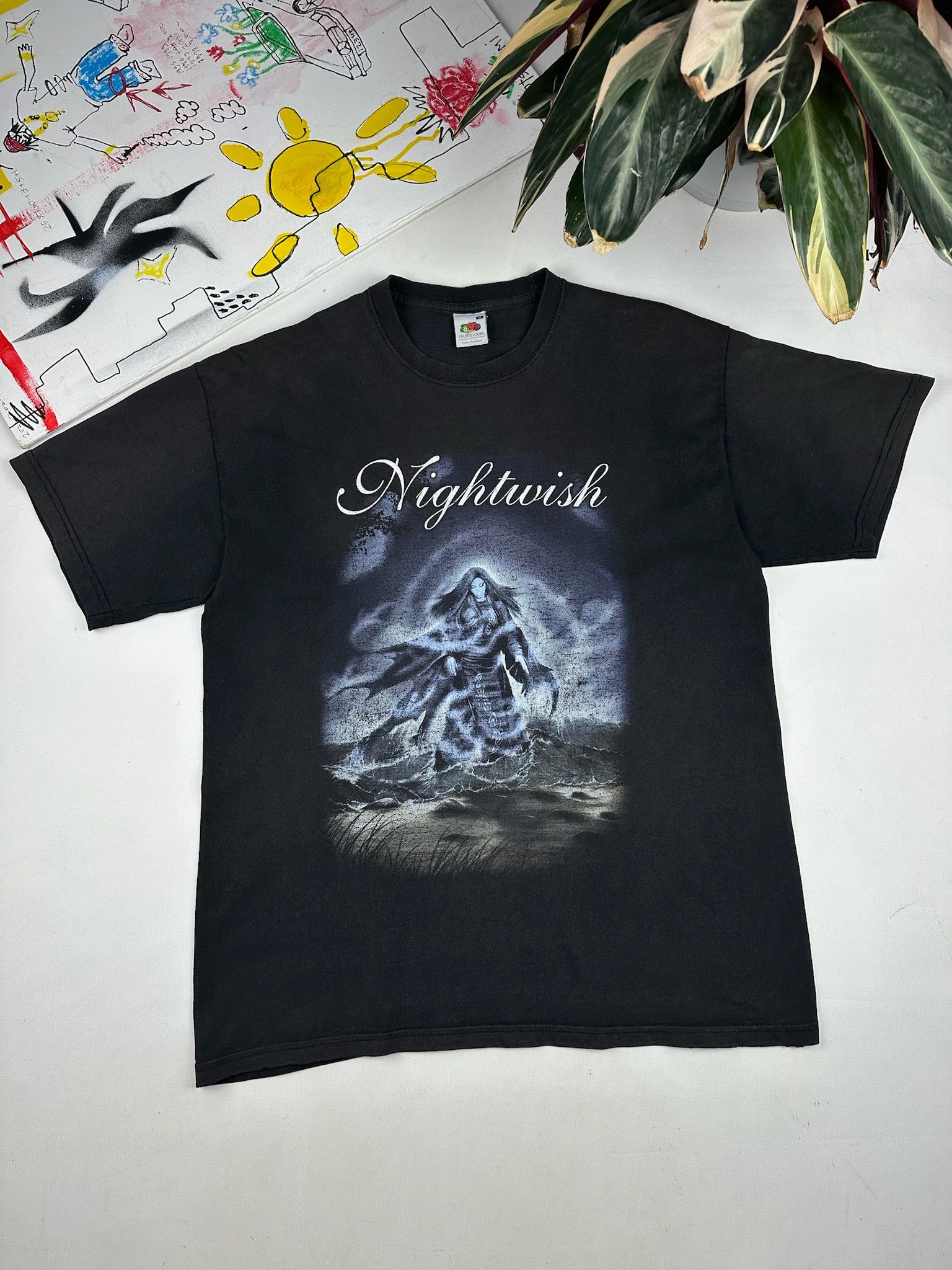 Vintage Vintage Nightwish tShirt band tee Size US L / EU 52-54 / 3 - 1 Thumbnail