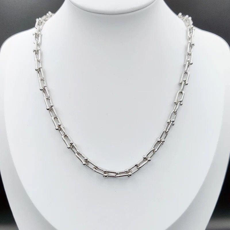 Cuban Link Chain U Shape Chain Necklace Grailed
