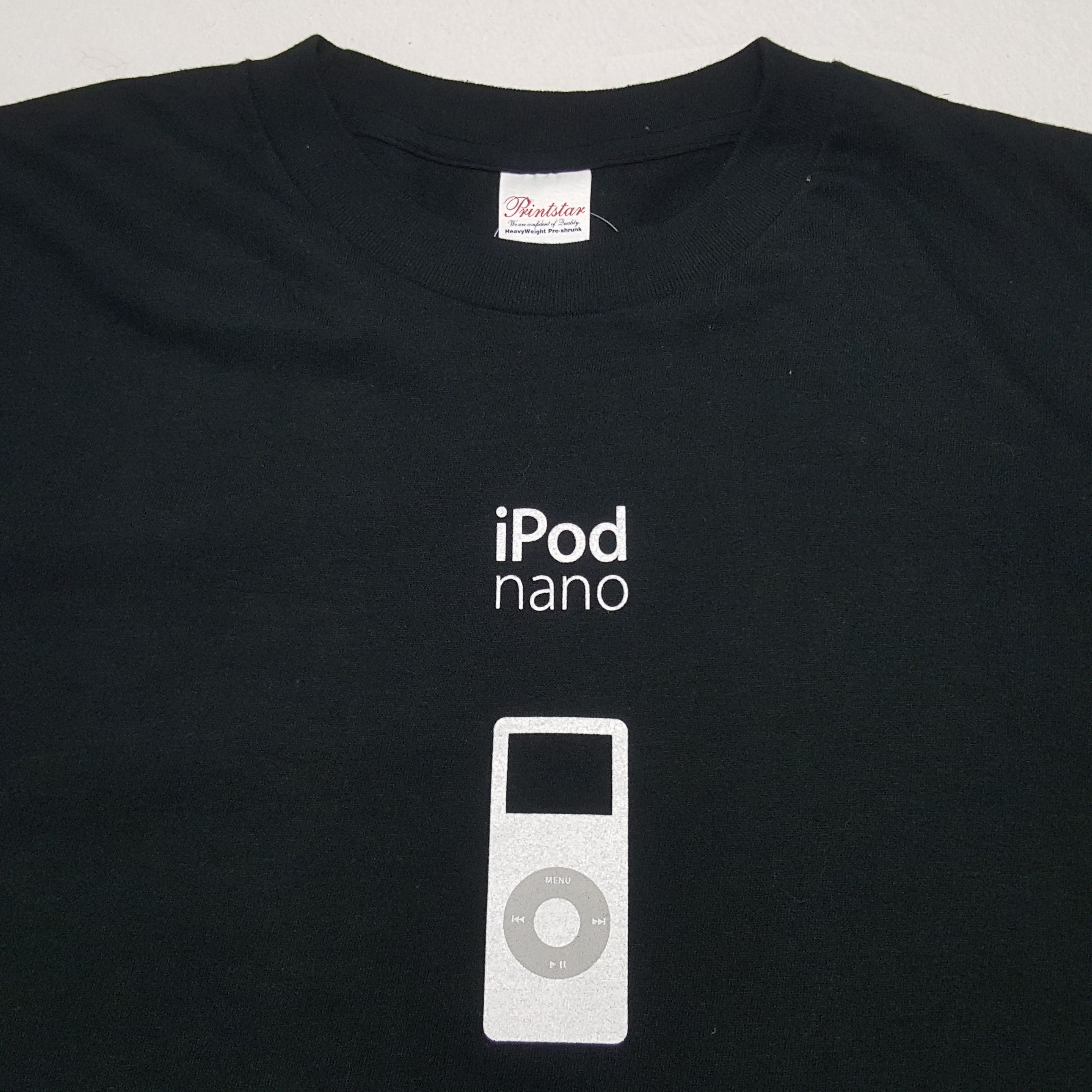 Apple × Vintage Vintage IPod Nano Apple Brand Tshirt Size US L / EU 52-54 / 3 - 6 Thumbnail
