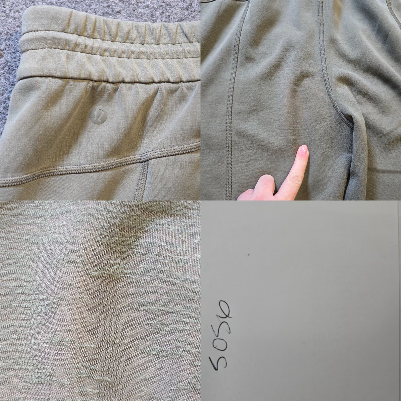 Lululemon Lululemon Pants Womens Size 8 Green Softstream High Rise Pull On Lounge Casual Straight Leg Athleisure Pants Women Size 30" / US 8 / IT 44 - 9 Thumbnail