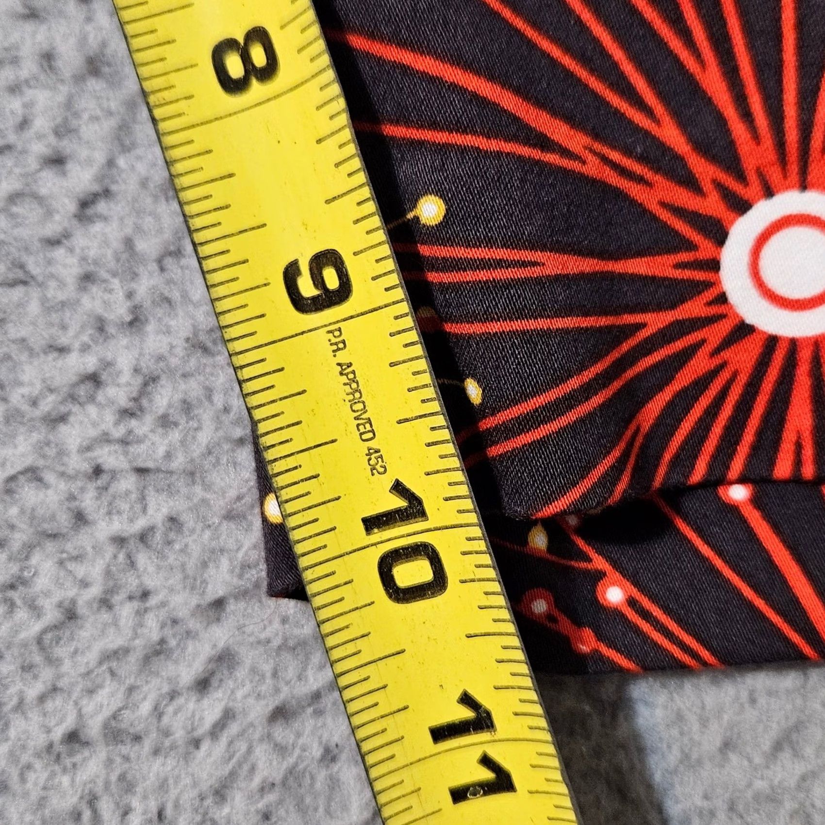 Vintage Royal & Awesome Mens Shorts Black Red Yellow Kaboom Fireworks Golf Size 40 Size US 40 / EU 56 - 7 Thumbnail