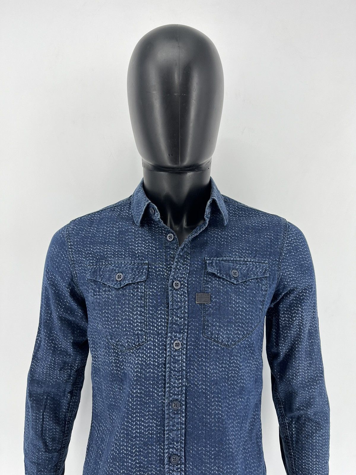 G-Star Gstar Black Shirt Correct Line Slim Fit Size US S / EU 44-46 / 1 - 1 Thumbnail