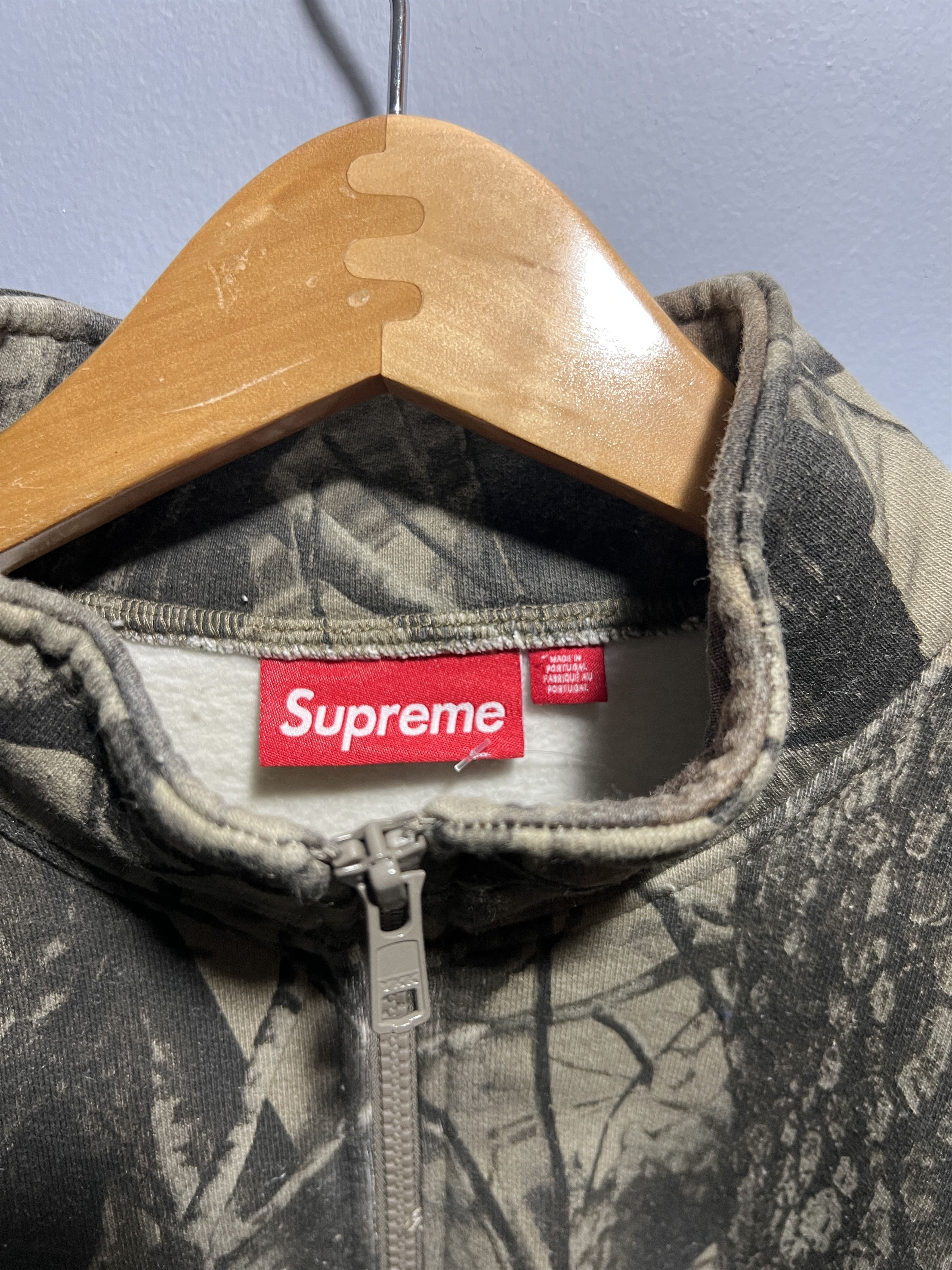 Supreme HALF ZIP PULLOVER REALTREE CAMO Size US M / EU 48-50 / 2 - 4 Thumbnail