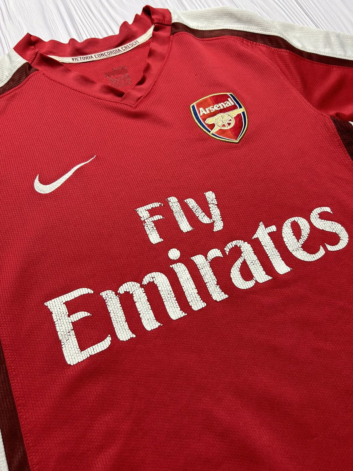 Nike ARSENAL 2008 2010 HOME FOOTBALL SHIRT Nike Jersey Size US S / EU 44-46 / 1 - 9 Thumbnail