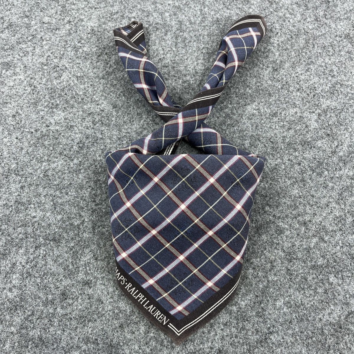 Chaps Ralph Lauren × Designer Chaps Ralph Lauren Handkerchief / Bandana / Neckerchief B537 Size ONE SIZE - 3 Thumbnail