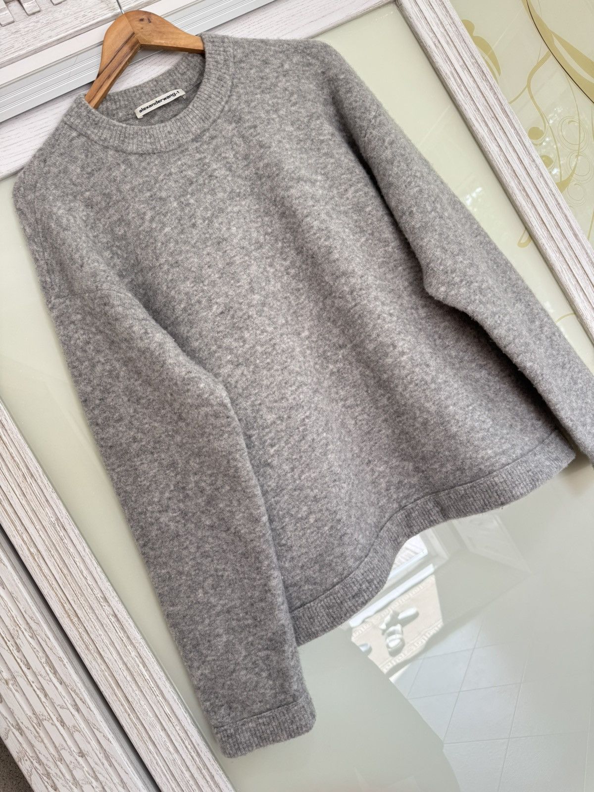Alexander Wang Alehander Wang Wool Gray Sweater Size US XS / EU 42 / 0 - 4 Thumbnail
