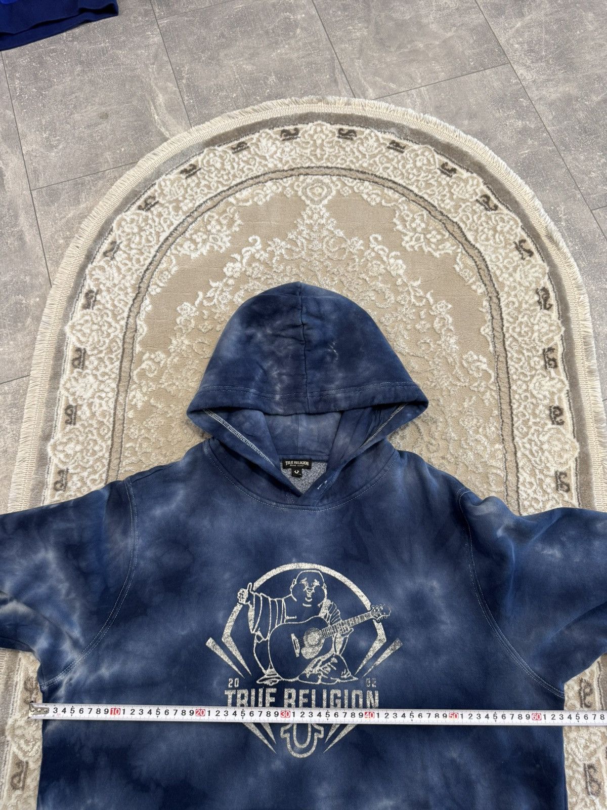 True Religion True Religion Washed Hoodie Y2K Size US XXL / EU 58 / 5 - 2 Thumbnail