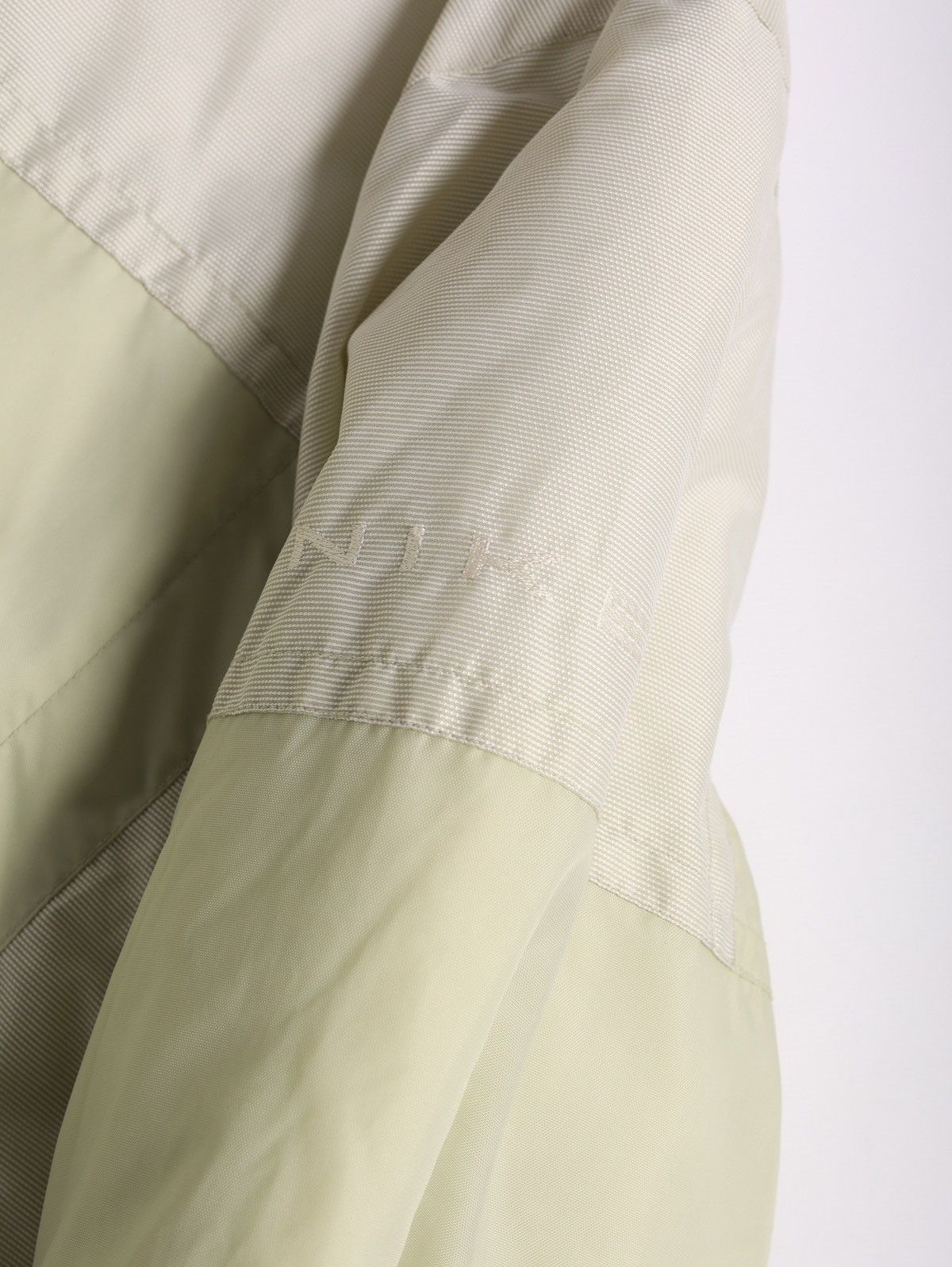 Nike Nike Vintage Nylon Coat Logo Parka Jacket Beige Cream White Size US XXL / EU 58 / 5 - 8 Thumbnail