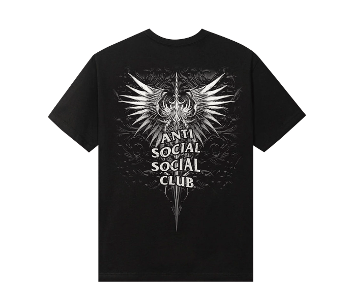 Anti Social Social Club Anti Social Social Club Solace Black Tee Brand New DS Size US S / EU 44-46 / 1 - 1 Thumbnail
