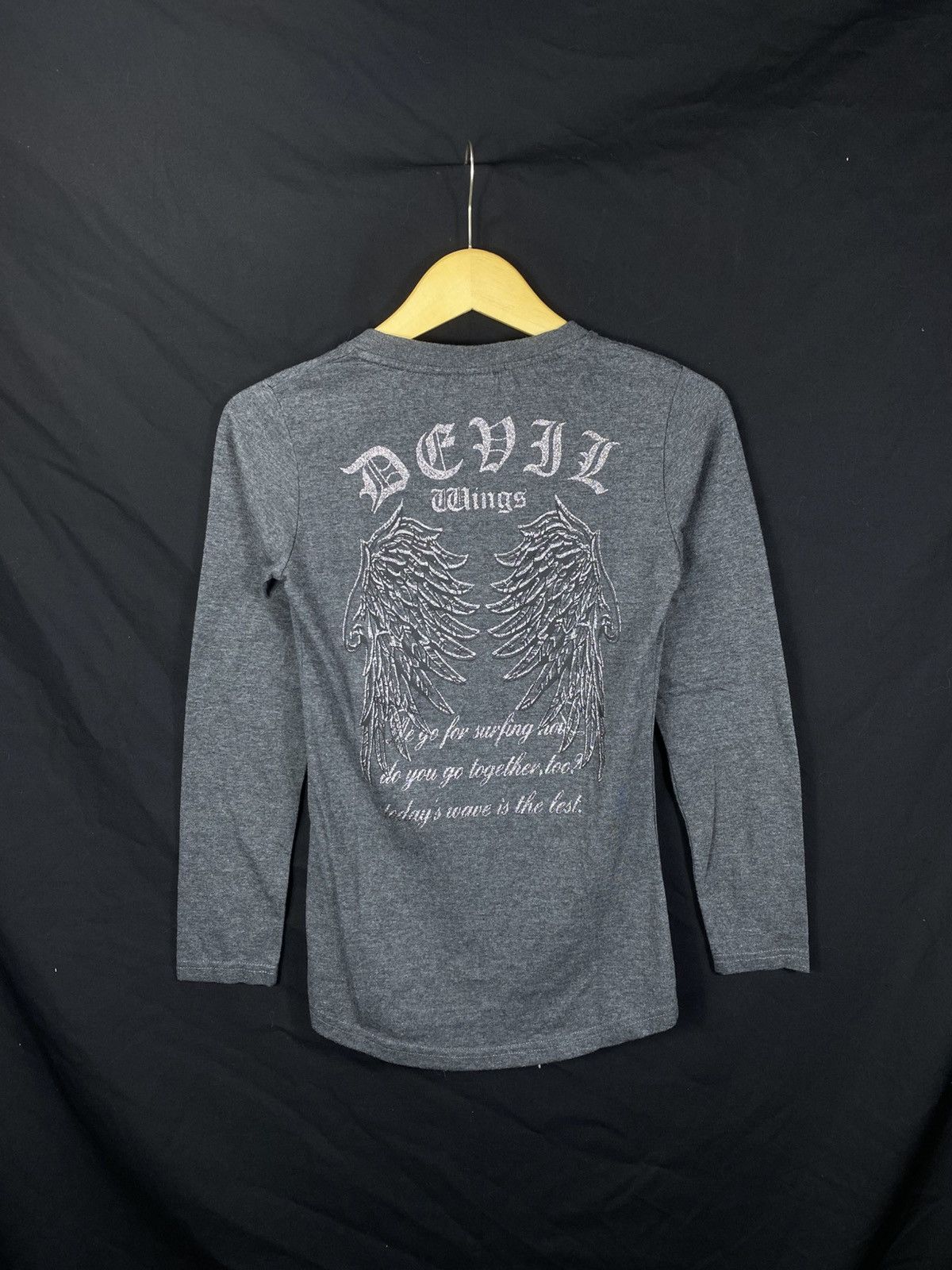 If Six Was Nine Crazy Skull Gothic Debil Her Punk Long slevee Lgb style Size US M / EU 48-50 / 2 - 2 Thumbnail