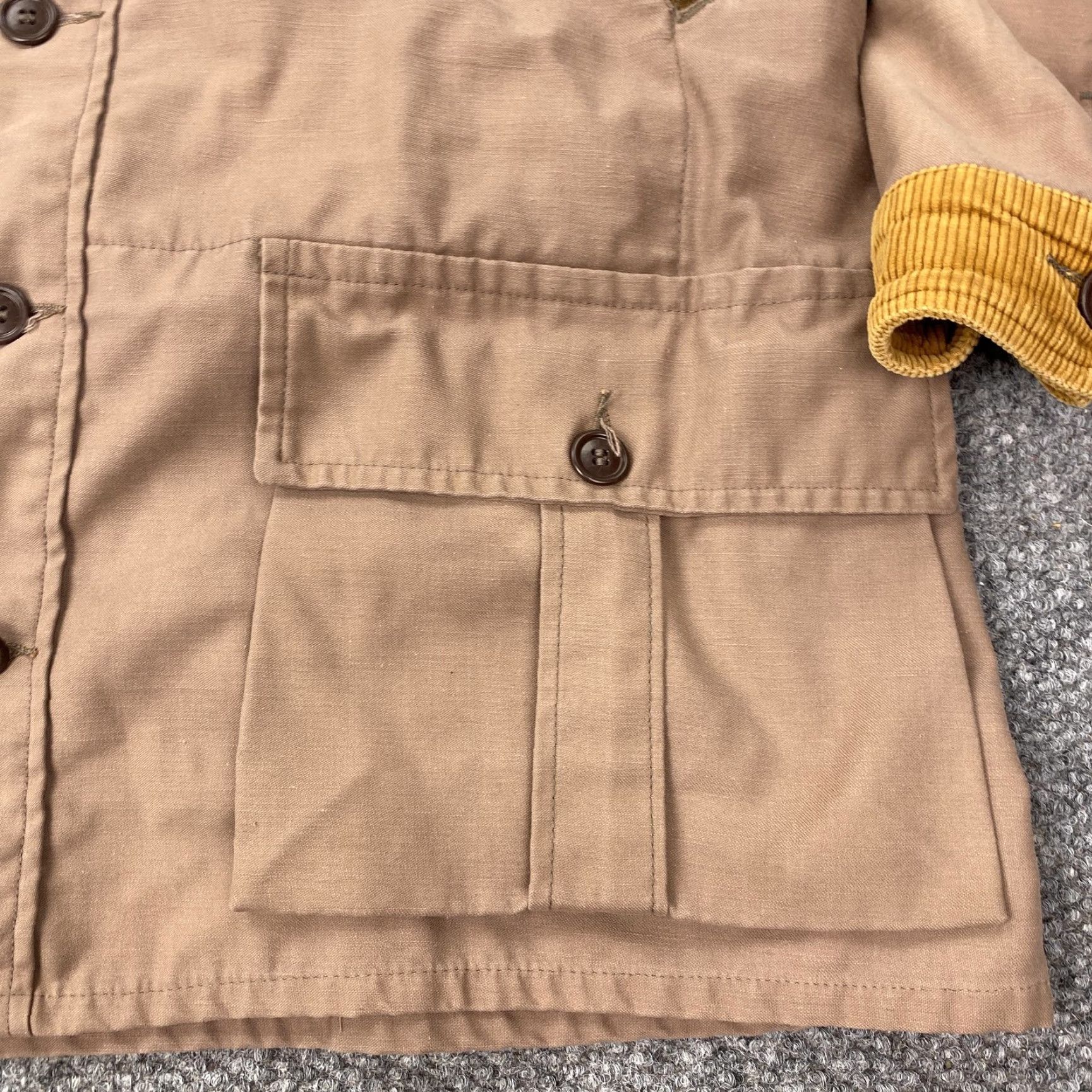 Vintage VINTAGE 10-X Hunting Jacket Mens XL Corduroy Collar Field Coat Shooting 80s Size US XL / EU 56 / 4 - 5 Thumbnail